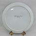 Vintage French Hot Air Balloon Ceramic Plate Rouen France 12.5 Signed A. Augy