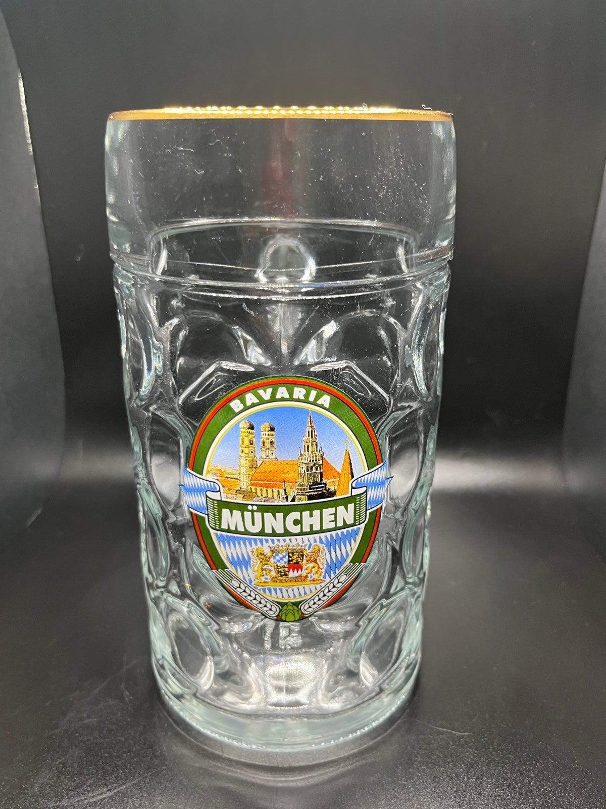 Bavaria 1L beer glass stein