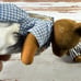 Calico critters/sylvanian families Vintage Timber top Bear Family Of 5