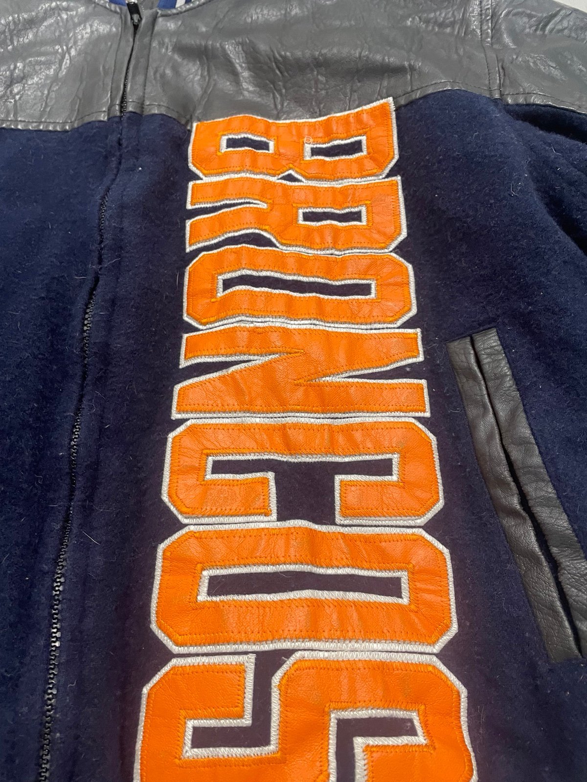 Vintage 90’s Denver broncos varsity letterman jacket LdYGnlo00