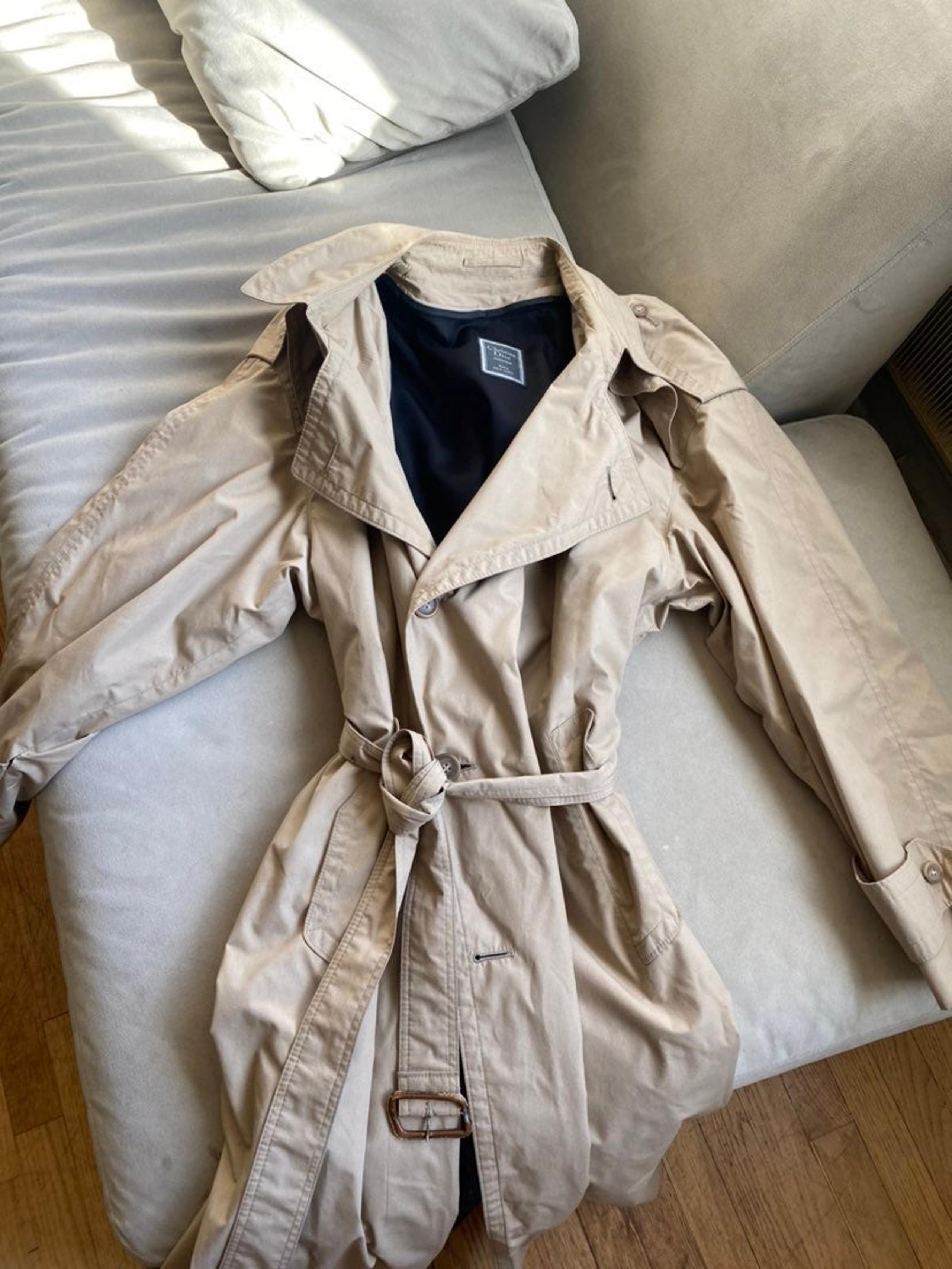 Christian Dior trench coat
