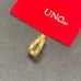Uno de 50 Ring Gold-Plated Ring Crossed Ring Women Jewelry Gift size 8