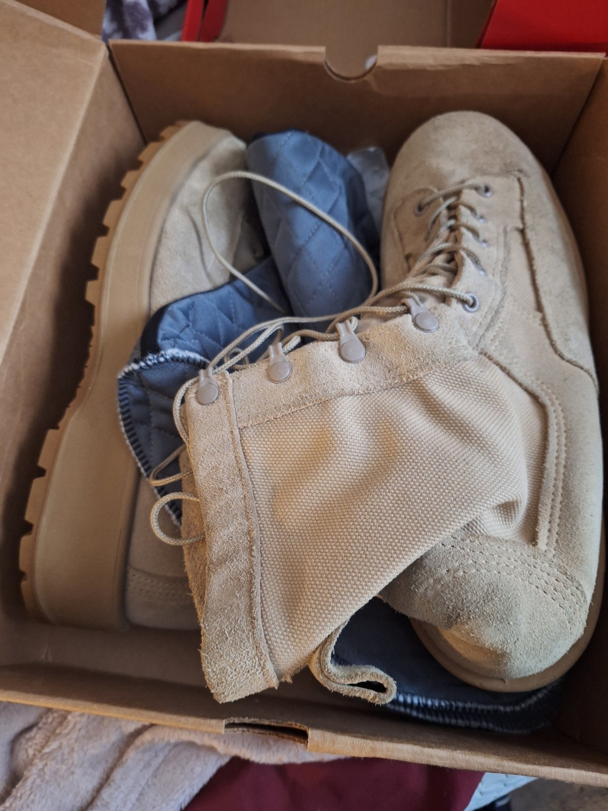 Brand new army or forces boots size 12