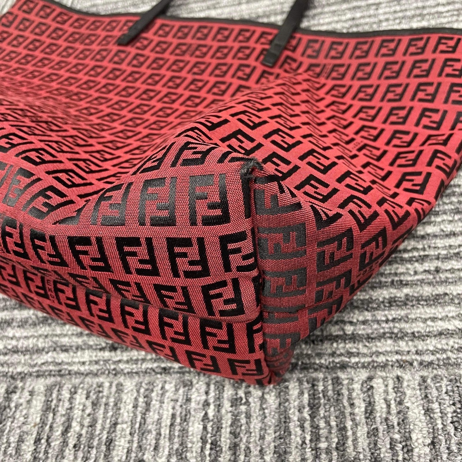 Authentic Fendi logo Tote Bag
