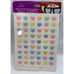 Lot Of 13 Scratch Sniff Hallmark Stickers Silly Scents Alphabet Hearts Sheet Vtg