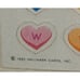 Lot Of 13 Scratch Sniff Hallmark Stickers Silly Scents Alphabet Hearts Sheet Vtg