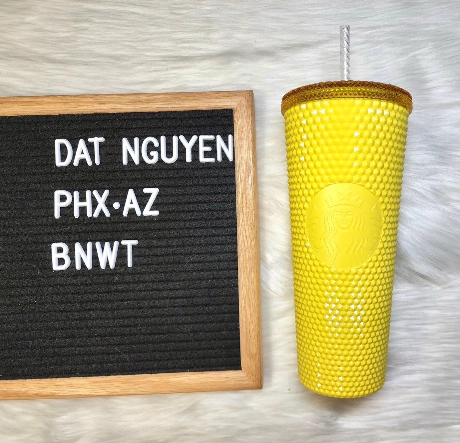 Starbucks - 2022 Taiwan Lemon Yellow Tumbler