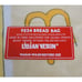 Vintage 1987 Lillian Vernon Cotton Bread Bag with Poly Liner NWT