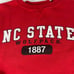 Y2K North Carolina State Wolfpack Sweatshirt Medium Red Faded Logo Crewneck