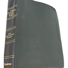 The Life Application Bible by Zondervan Staff (1991, Hardcover) Leather Bound.