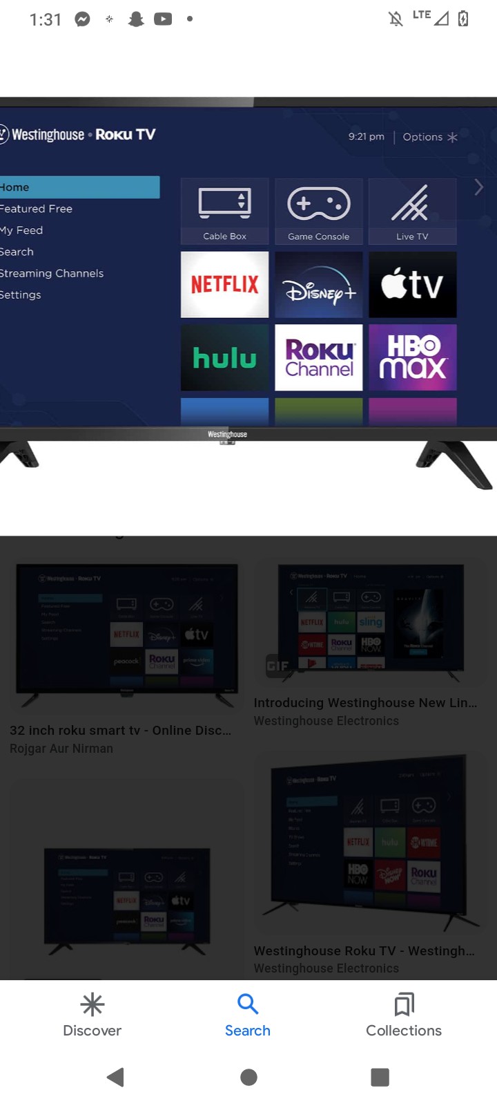 32in Roku tv