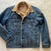 LEVI'S Levi's G-Jean Rare Brown Boa Denim Jacket
