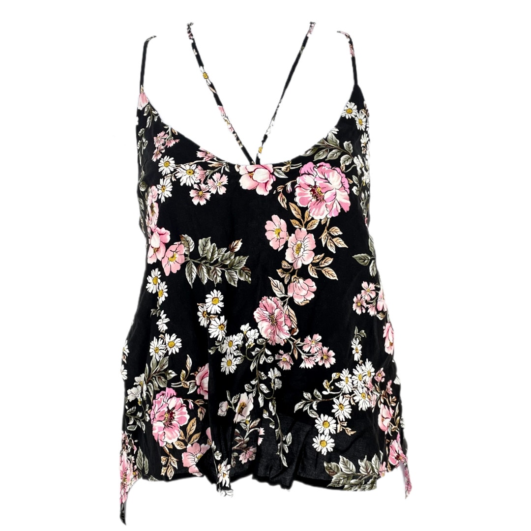 NWT LF Three Days Tank Top Halter Floral