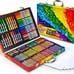 Art Case Coloring Set - Rainbow (140ct), Art Kit for Girls & Boys, Holiday Gift