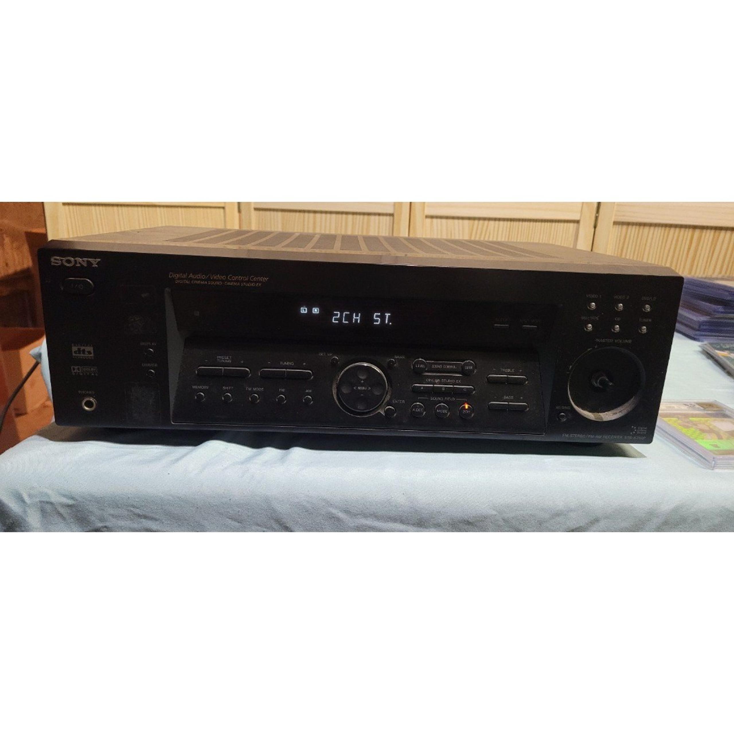 Sony STR-K740P Receiver HiFi Stereo Vintage 5.1 Channel Home Audio AM/FM Dolby