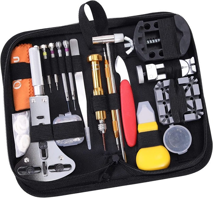 Watch Repair Kit, 192 PCS Watch Battery Replacement Tool Kit