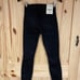 L'AGENCE NWT High Rise Skinny Jeans 24 Margot Destruct Ripped Knees Zinc Black