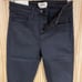 L'AGENCE NWT High Rise Skinny Jeans 24 Margot Destruct Ripped Knees Zinc Black