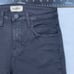 L'AGENCE NWT High Rise Skinny Jeans 24 Margot Destruct Ripped Knees Zinc Black
