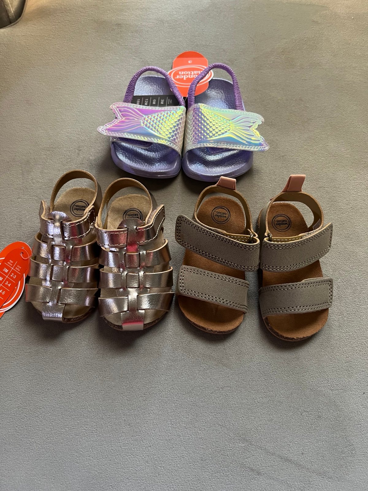 Baby girl shoe bundle size 3