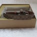 Coach Small Pet Collar (Khaki/Saddle)