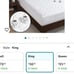 Serta king heated mattress pad