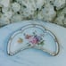 Royal Crown Derby Bone China 4 5/8 Derby Posies Bone Dish Crescent Moon Shape