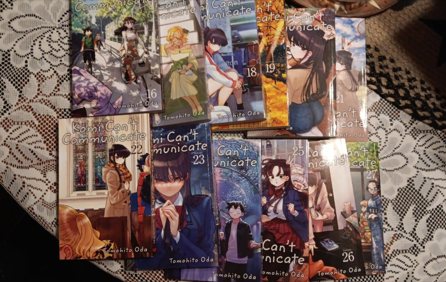 Komi can't communicate manga, vol 16-27