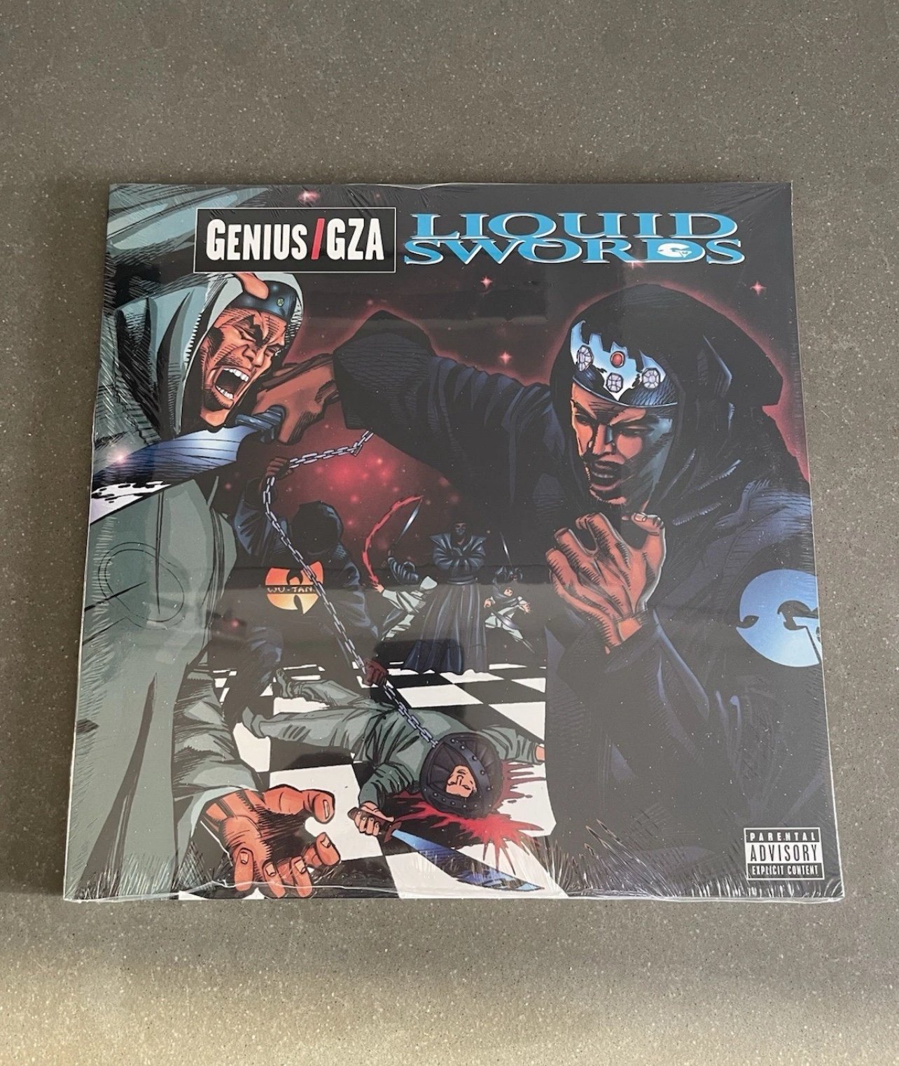 SEALED Genius / GZA - Liquid Swords Vinyl Record 2xLP Album Wu Tang Rap Hip Hop