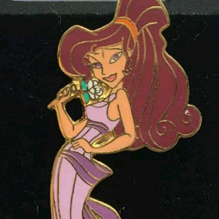 Disney Hercules Rare Megara Pin w Back