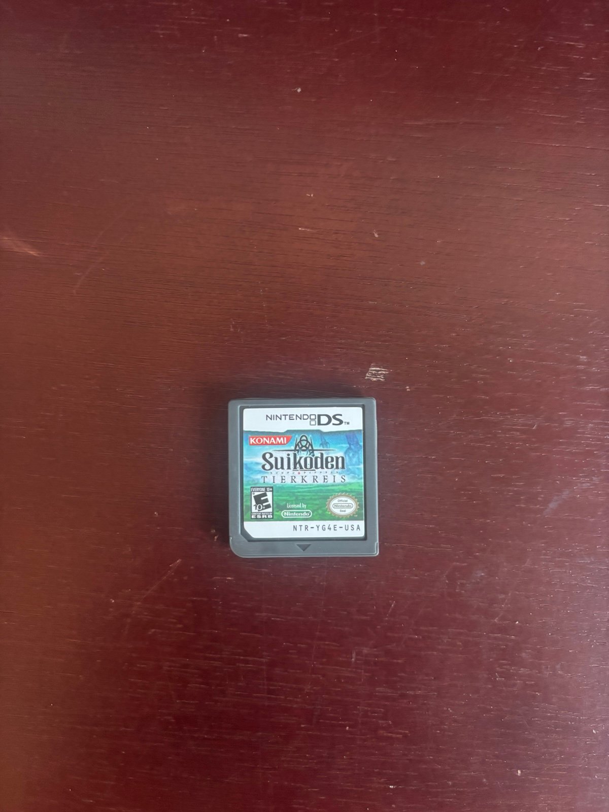 Suikoden Tierkreis (Nintendo DS) cartridge only tested
