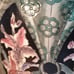 Antique Oriental design table lamp