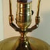 Antique Oriental design table lamp