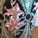 Antique Oriental design table lamp