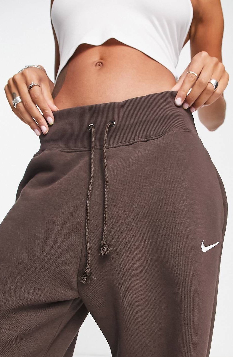 Nike Sportswear® Phoenix Fleece Oversized High-Rise Pants in Earth DQ5887-259 XL