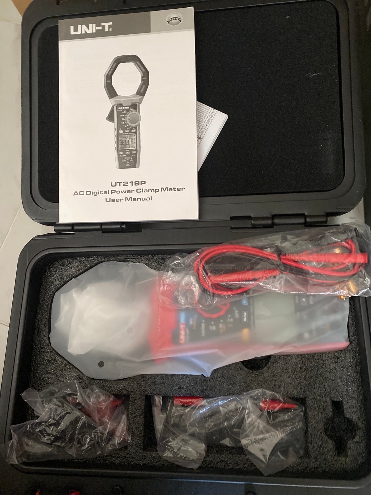 UT219P Handheld Harmonic AC Power clamp Meter