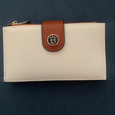 Leather Wallets for Women Purse Card Holder with Zipper Pocket
