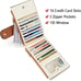 Leather Wallets for Women Purse Card Holder with Zipper Pocket