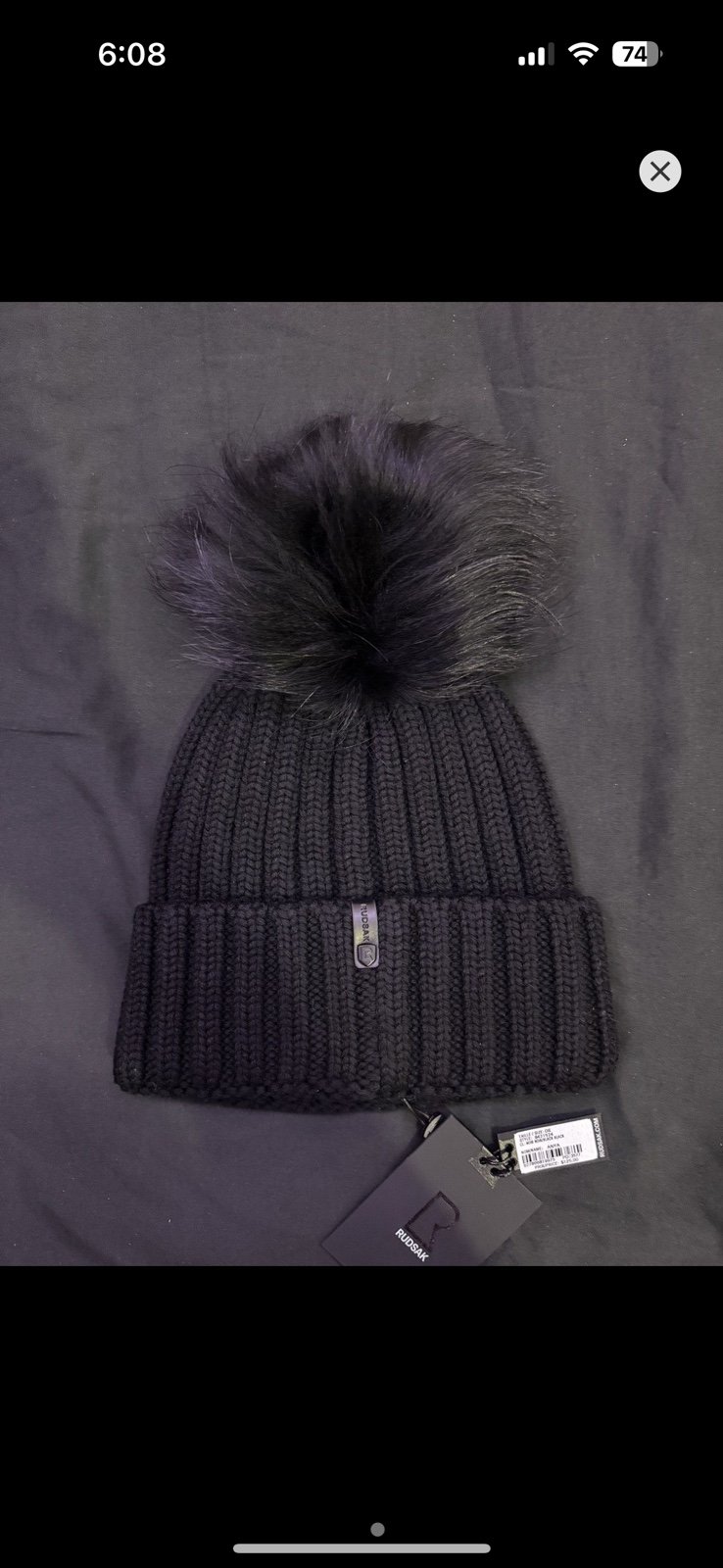 RUDSAK UNISEX MERINO WOOL HERITAGE KNIT HAT