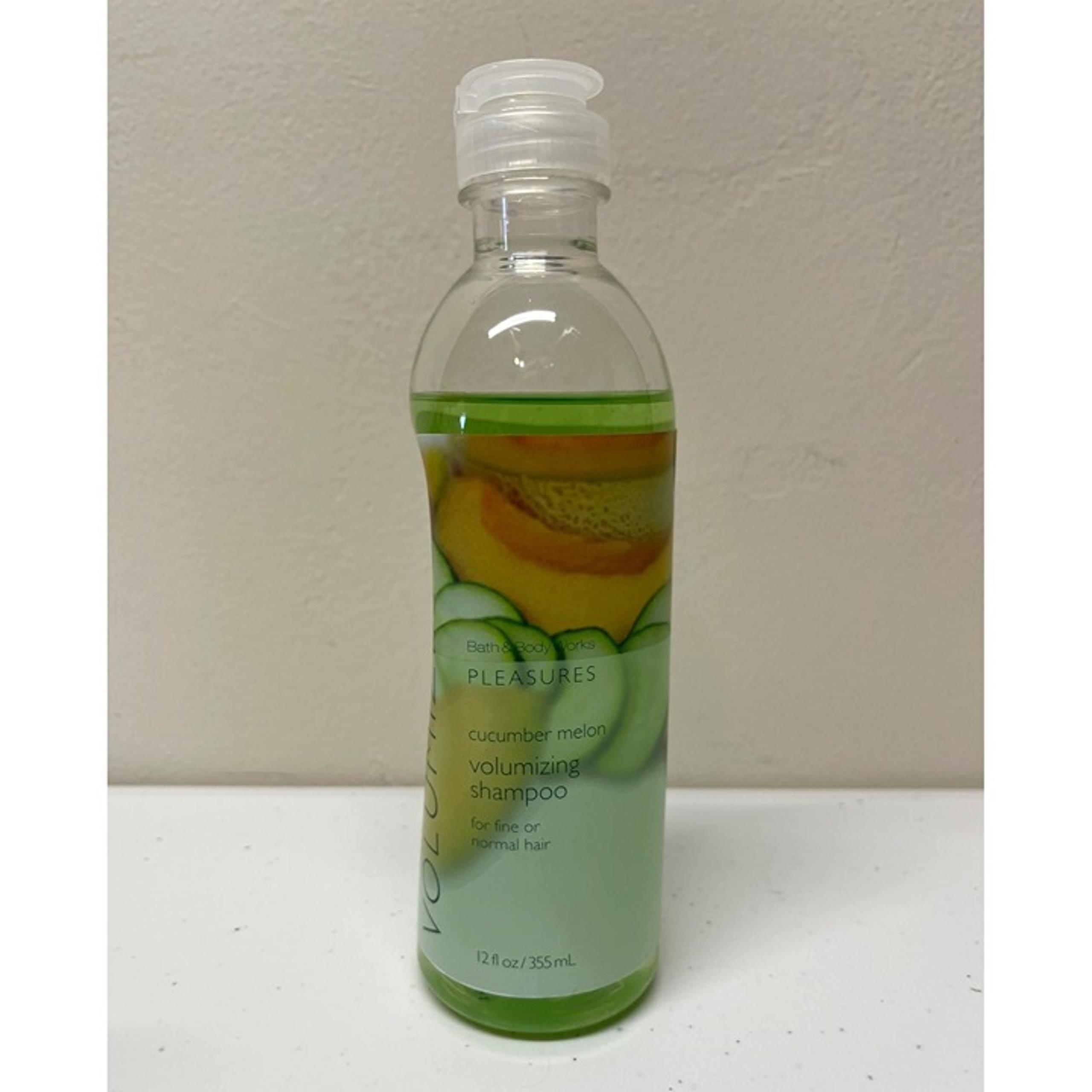 Bath & Body Works Pleasures Volumizing Shampoo Cucumber Melon 95% Full