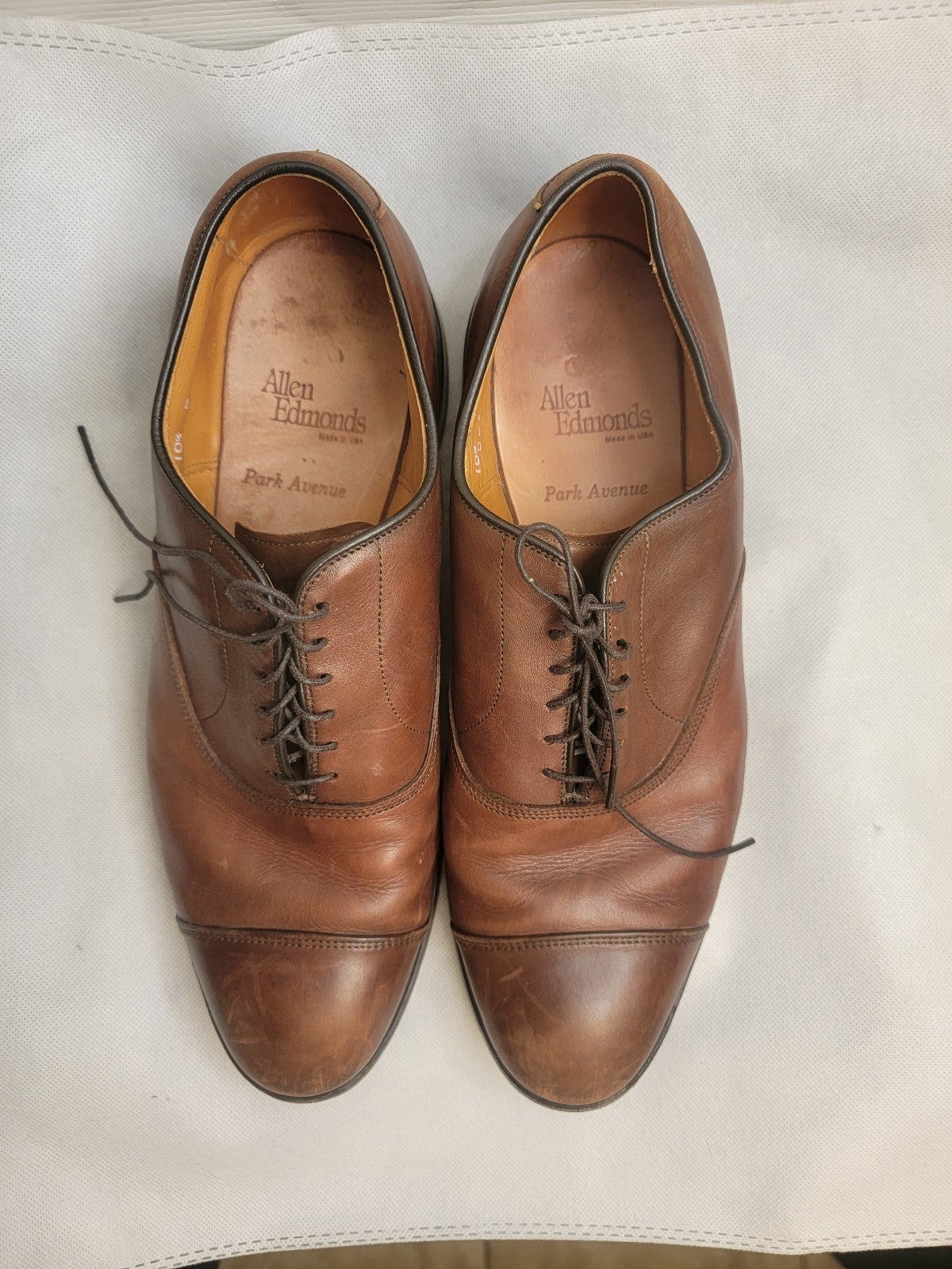 Allen Edmonds PARK AVENUE Cap-Toe Oxfords