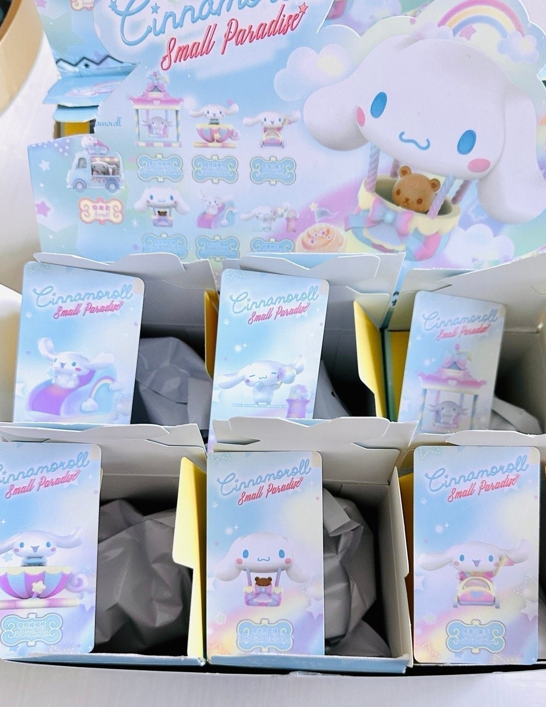 Miniso Sanrio Cinnamoroll Small Paradise Series Blind Box complete set ALL SIX