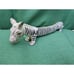 VTG ZEBRA Salt Pepper Shaker 10 LONG 2-in-1 Craftsman Japan ANTHROPOMORPHIC
