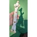 VTG ZEBRA Salt Pepper Shaker 10 LONG 2-in-1 Craftsman Japan ANTHROPOMORPHIC