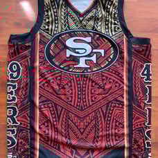 SF 49ers Jersey San Francisco Tribal