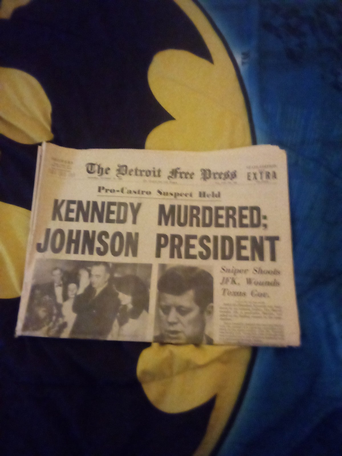 John Fitzgerald Kennedy newspapers