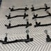 Vintage Pewter Twig Branch Drawer Handles For Dresser With Hardware E1