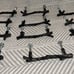 Vintage Pewter Twig Branch Drawer Handles For Dresser With Hardware E1