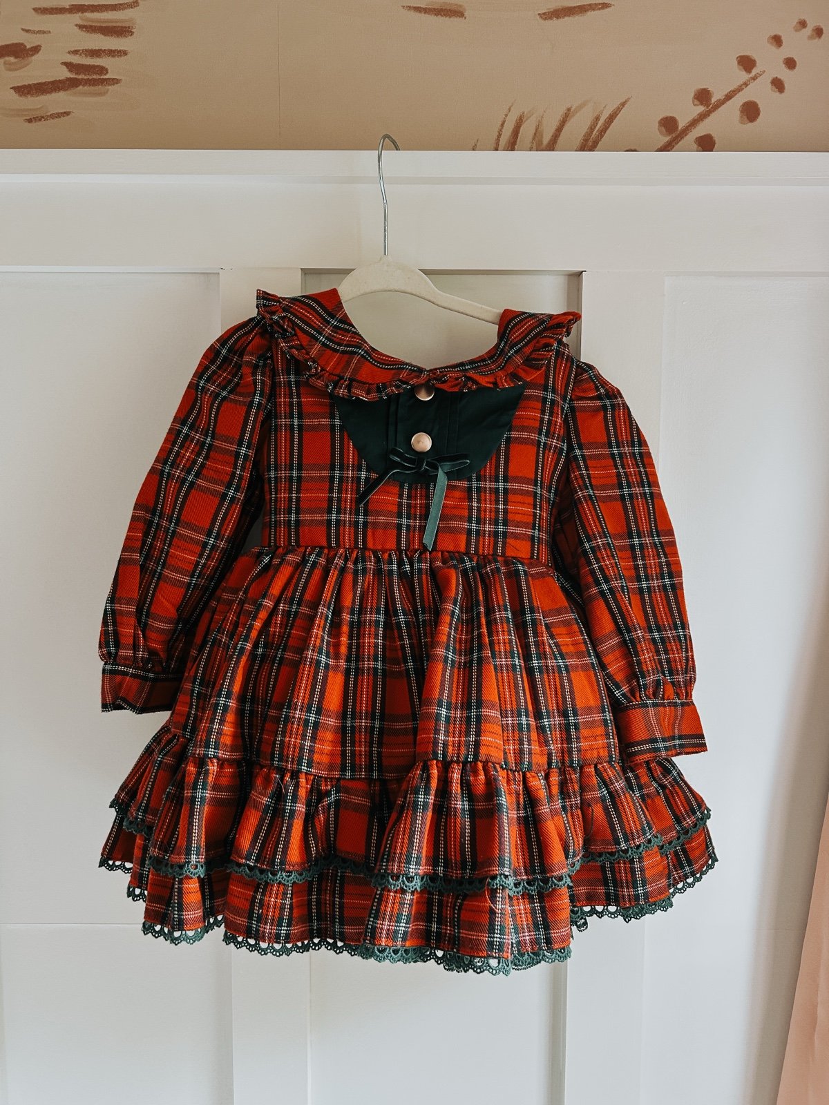 Christmas dress with petti