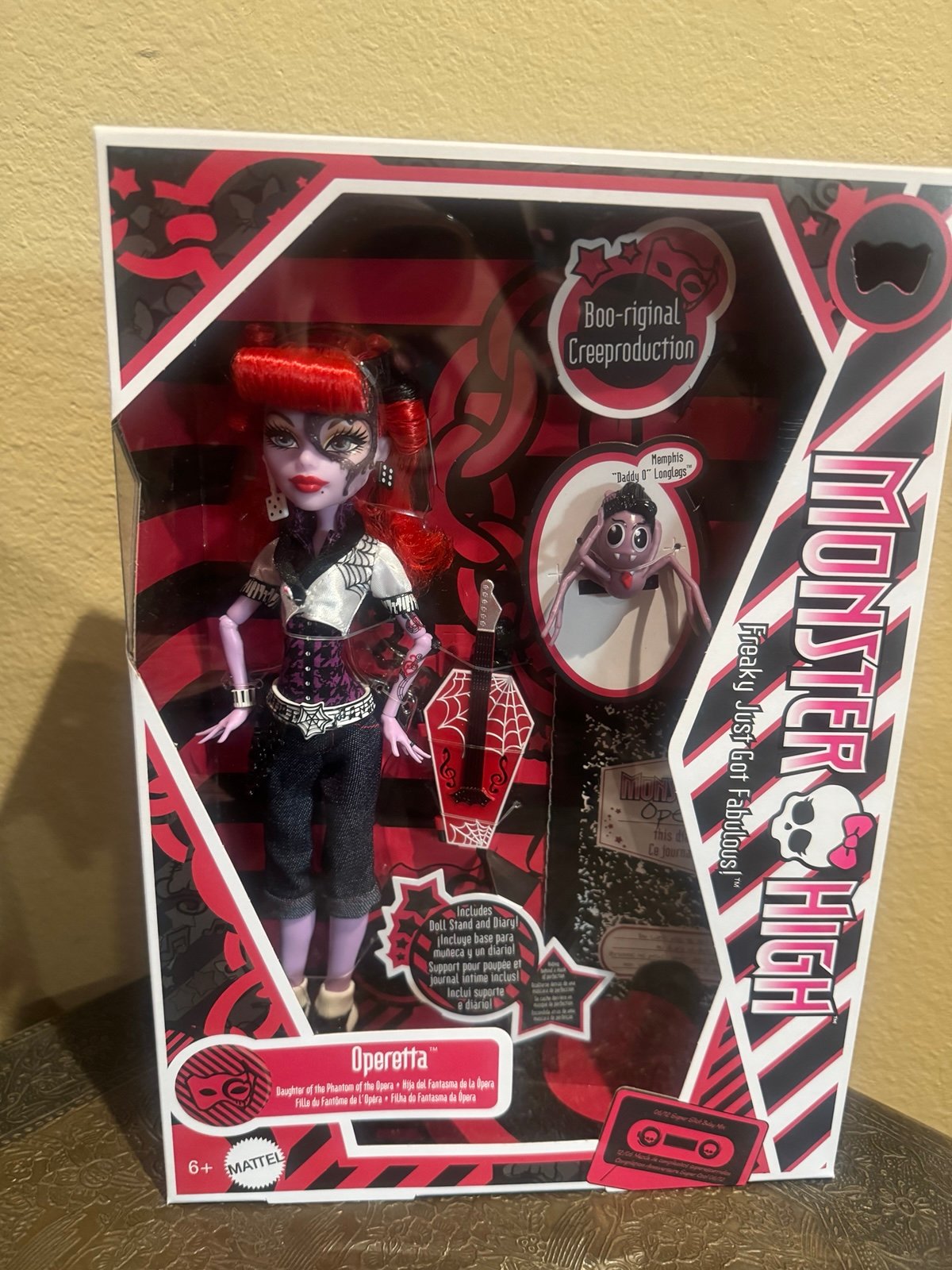 Monster High Boo-riginal Creeproduction Operetta NIB